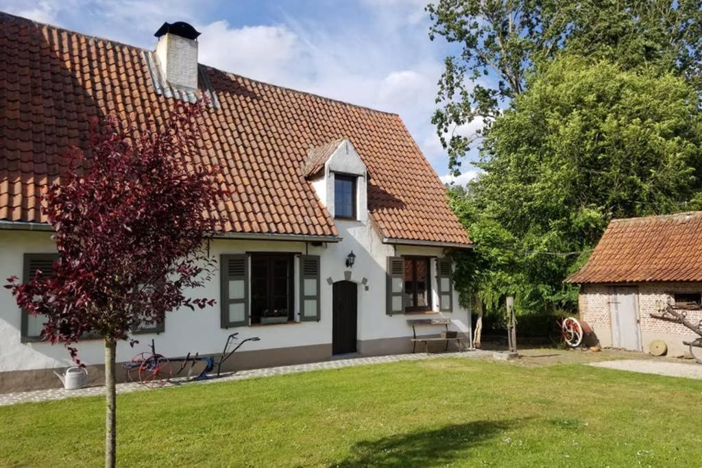 Cozy Studio On A Quaint Farm Apartment Kruibeke Exterior photo